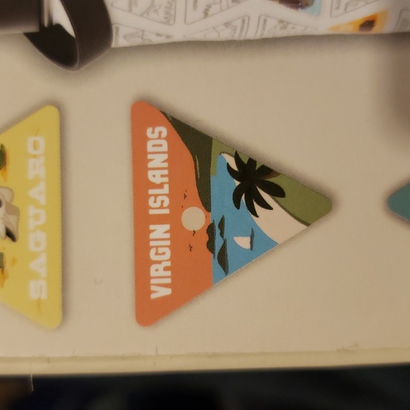 Parks of the US Bucket List Water Bottle,Size 32oz, Retail $58.00 - Picture 13 of 16